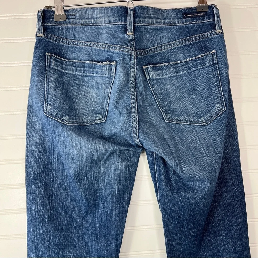 Citizens of Humanity Women's Jeans Size 26 Dani Cropped Straight Leg Stretch - Picture 5 of 13